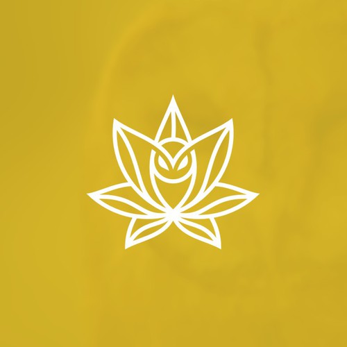 Owl logo with the title 'Modern Elegant Logo Design for Unique CBD product'