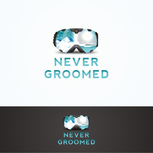 Ski logo with the title 'Ski'