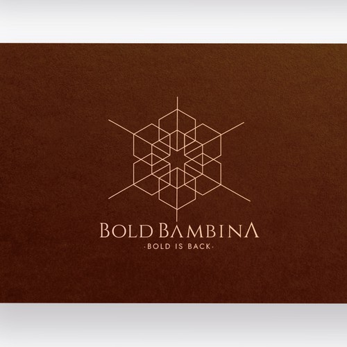 Candle logo with the title 'Bold Bambina'