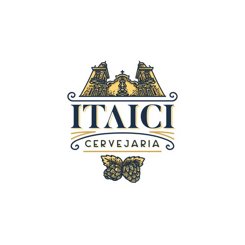 Hops logo with the title 'Logo concept for Itaici'