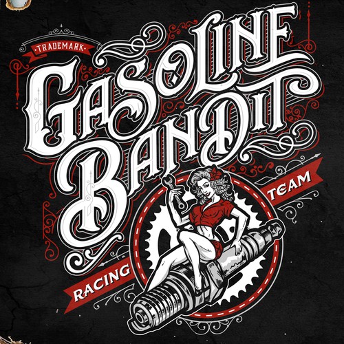 Fashion t-shirt with the title 'T-shirt for Gasoline Bandit '