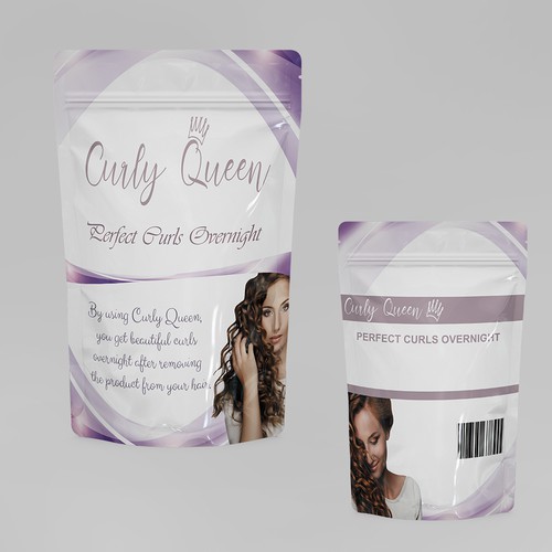 Hair packaging with the title 'Packaging'