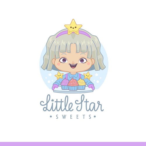 Design with the title 'Cute logo for cake shop'