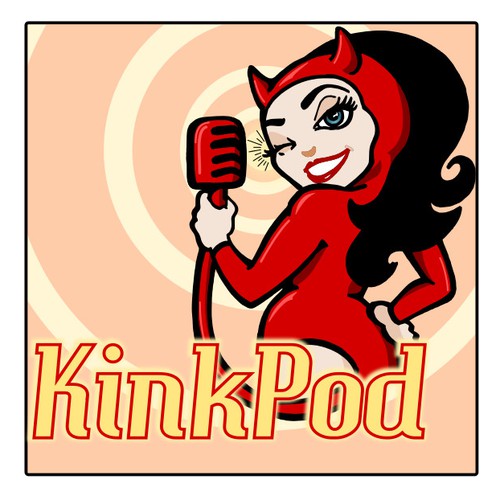 Sexy design with the title 'Logo for a Sexy Kink Podcast'