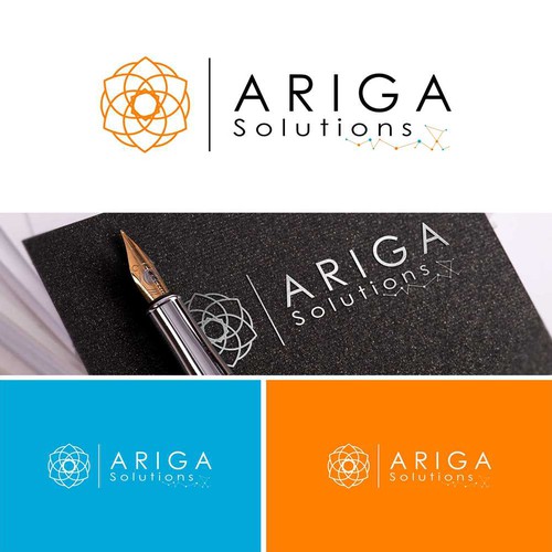 Indonesia and Indonesian logo with the title 'ARIGA Solution Rotation rose'