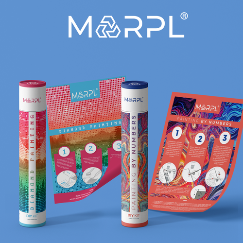 Colorful design with the title 'Marpl Kreativ'