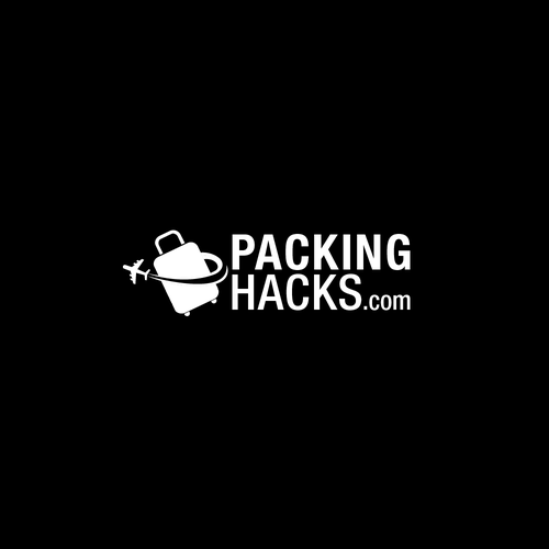 Packaging logo with the title 'Packing Hacks Logo'