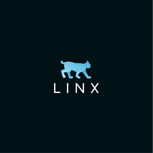 Lynx logo with the title 'Real Estate Logo'
