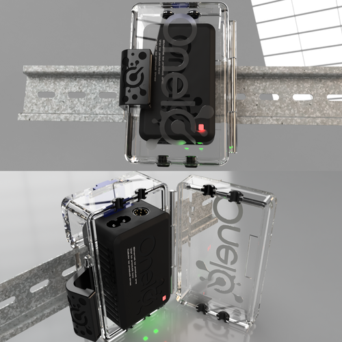 Fusion design with the title 'Automation device for OneIO'