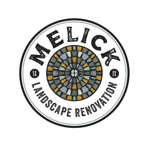 Landscape design with the title 'A classic, masculine logo for an upscale landscape renovation company'