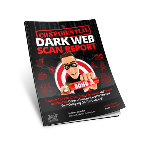 Protection design with the title 'Brochure cover'