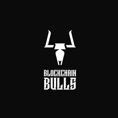 Bull brand with the title 'Out-of-the-box  logo for Blockchain Company'