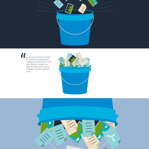 Cloud website with the title 'Web design for an Cloud Project Management Software'