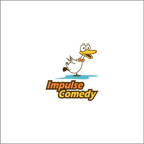 Comedy logo with the title 'impulse'