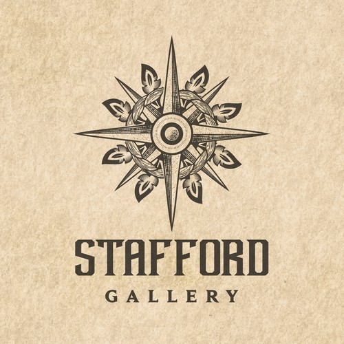 Compass design with the title 'compass logo'