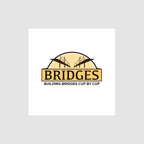Bridge brand with the title 'Logo concept for Bridges'