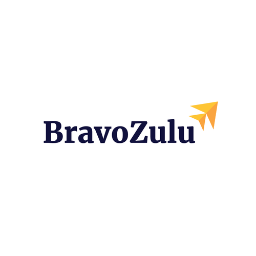 Illustrator design logo with the title 'Bravo Zulu'