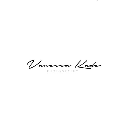Signature logo with the title 'Vanessa Kade Photography'
