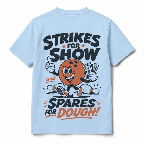 Political t-shirt with the title 'Fun Vintage / Retro Bowling T-Shirt Design -  I Can Create Something Similar For You '