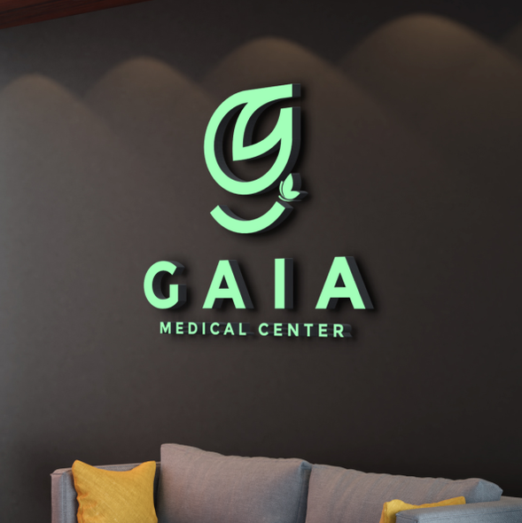 Logo with the title 'GAIA Medical Center'