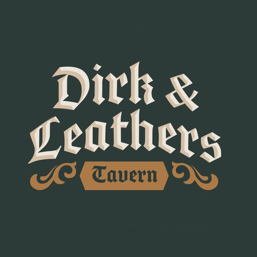 Role playing game logos logo with the title 'Medieval Tavern logo'