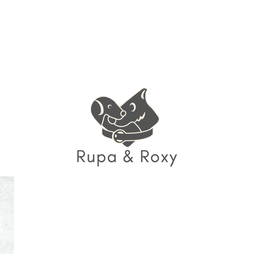 Collar logo with the title 'Logo for dog collar'