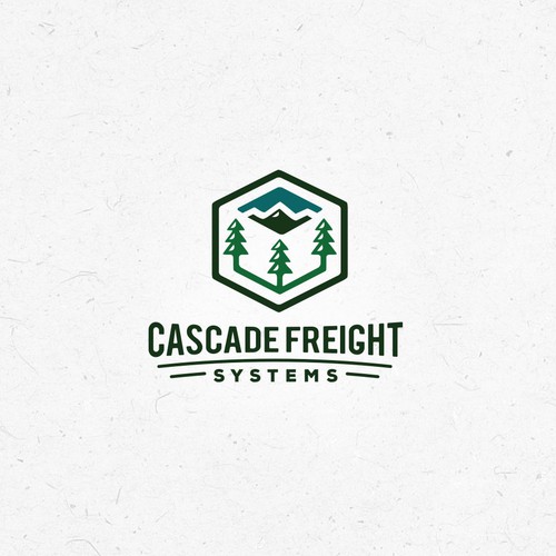 Peak design with the title 'Freight Systems Logo'