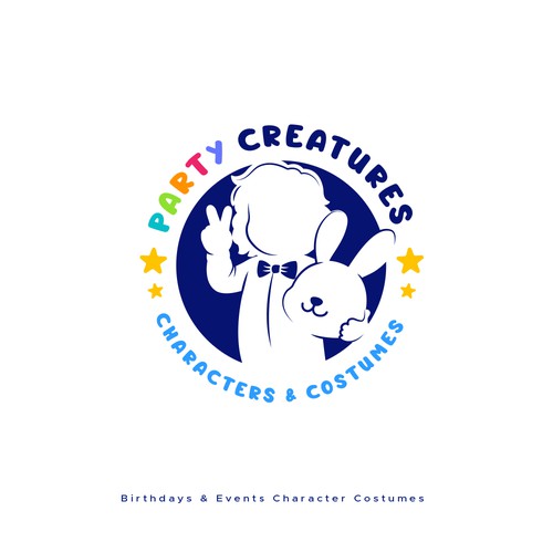 Entertainment brand with the title 'Party Creatures'
