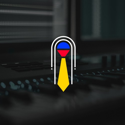 Tie logo with the title 'Long Haired Businessman'