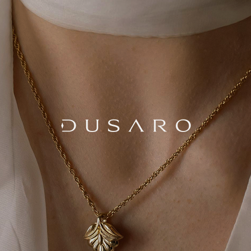 Jewelry design with the title 'Luxury Jewelry Logo Design'