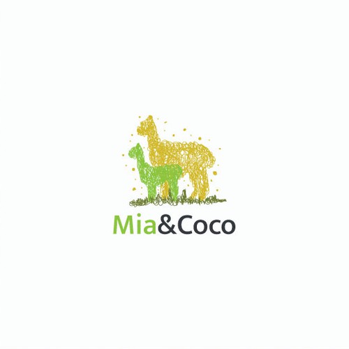 Scribble design with the title 'Logo for Mia&Coco '