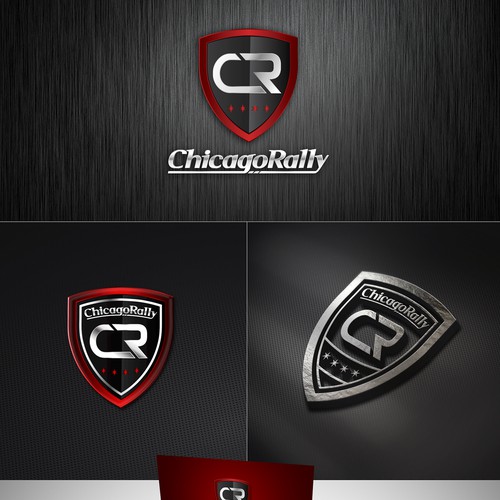 Car design with the title 'Help ChicagoRallys.com with a new logo'