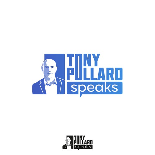 Motivational logo with the title 'Tony Pollard Logo'