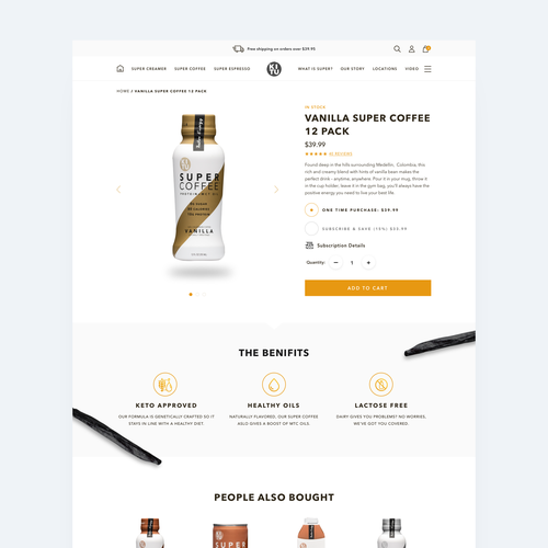 UI design with the title 'Product UI Design'