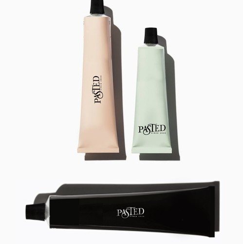 Decorative design with the title 'PASTED'