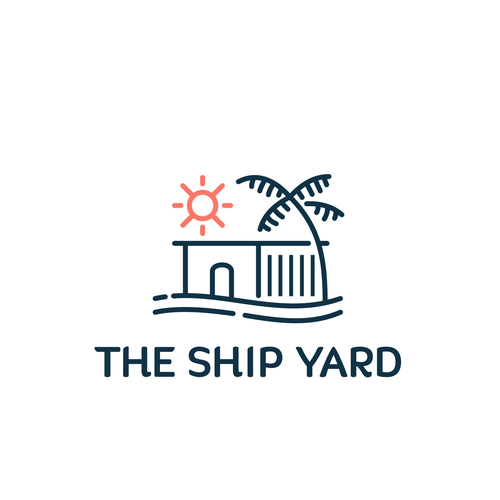 Florida logo with the title ' logo for outdoor public market in coastal Florida town'