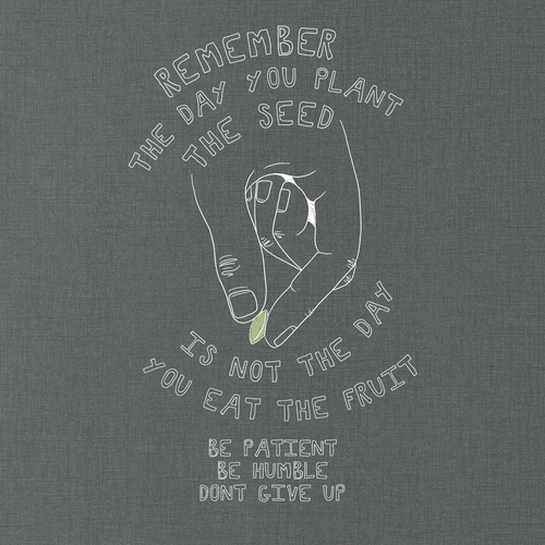 Positive t-shirt with the title 'T-shirt Design '