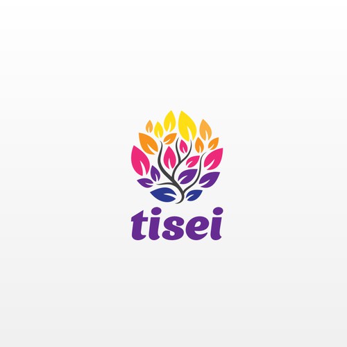 Tree brand with the title 'Help us to create the logo for the Interconnected Global Mind: Tisei.com'