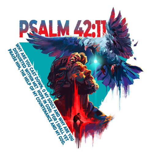Pigeon design with the title 'ilustración para franela'