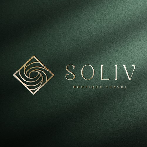 Boutique logo with the title 'Logo for a Luxury Travel Boutique'