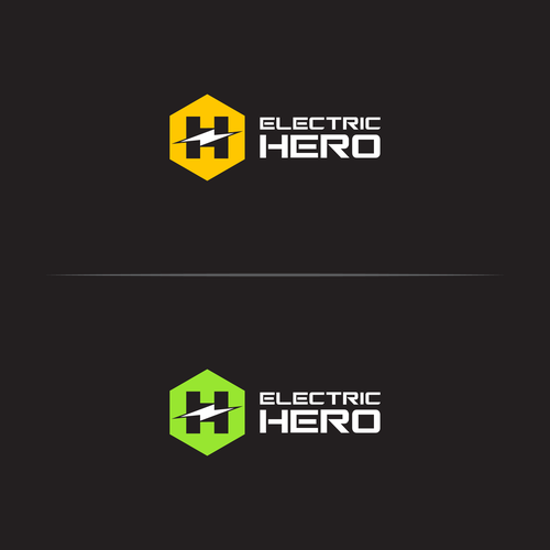 Electrical brand with the title 'Simple logo for Service Electricians'