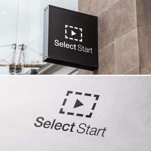 Start design with the title 'Select Start logo'