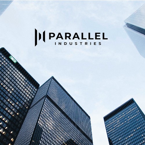 Building design with the title 'Logo for Parallel Industries'