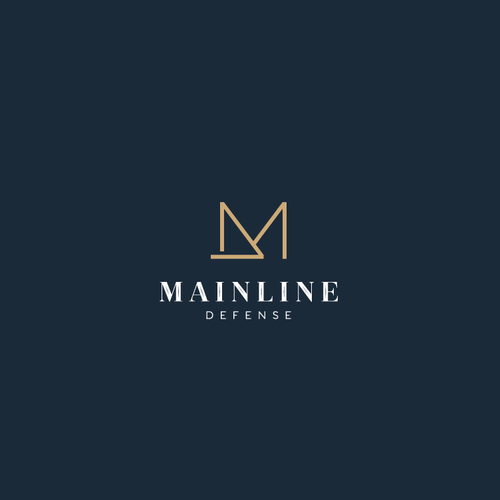 Mature logo with the title 'logo for Criminal defense law firm'