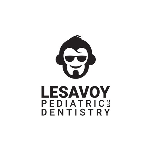 Dental logo with the title 'Fun, Smart and Creative Logo for Pediatric Dentistry'
