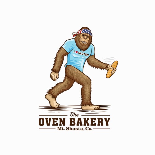 California logo with the title 'Oven Bakery'