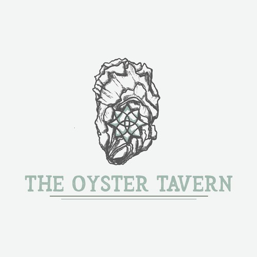 Irish logo with the title 'Nautical Yet Irish Tavern Logo'