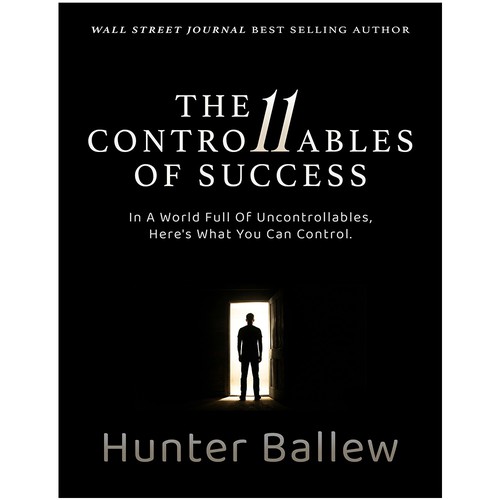 Self-help book cover with the title 'Simple and attention grabbing book cover'