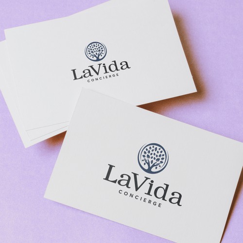 Letterhead brand with the title 'Logo and visual identity'
