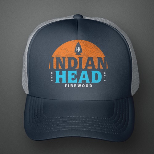 Project design with the title 'Trucker Caps'